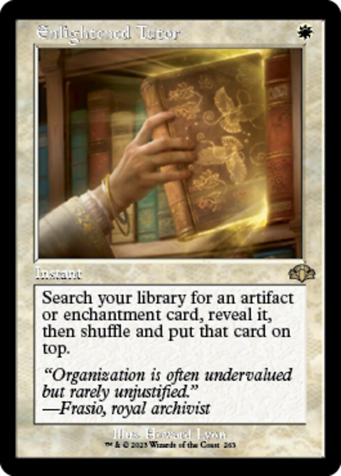 Enlightened Tutor (Retro) [Dominaria Remastered] | RetroPlay Games