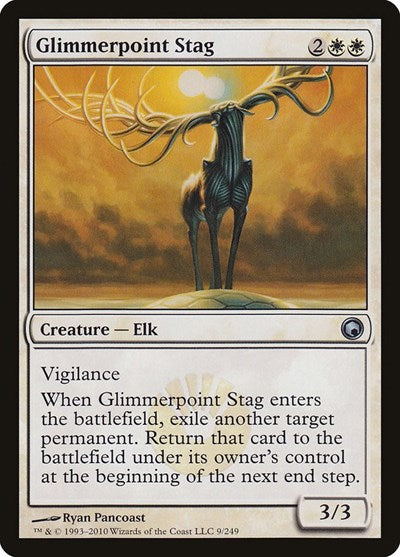 Glimmerpoint Stag [Scars of Mirrodin] | RetroPlay Games