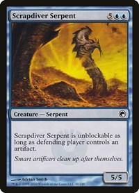 Scrapdiver Serpent [Scars of Mirrodin] | RetroPlay Games