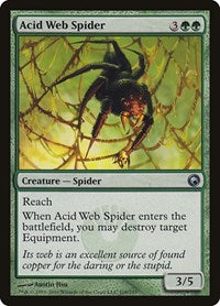 Acid Web Spider [Scars of Mirrodin] | RetroPlay Games