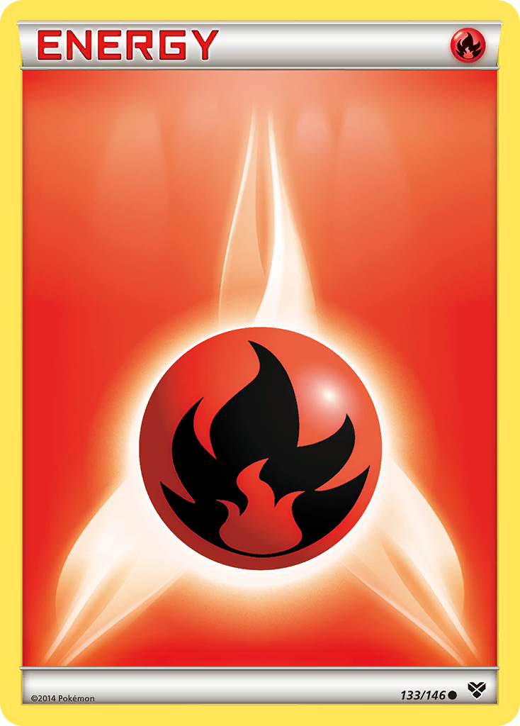 Fire Energy (133/146) [XY: Base Set] | RetroPlay Games