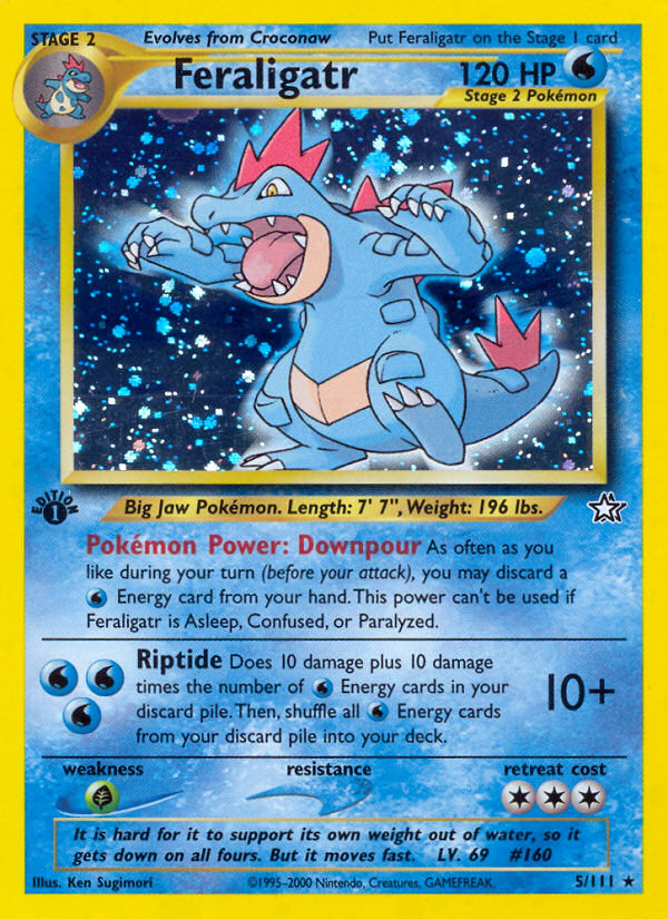 Feraligatr (5/111) [Neo Genesis 1st Edition] | RetroPlay Games