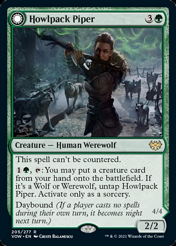 Howlpack Piper // Wildsong Howler [Innistrad: Crimson Vow] | RetroPlay Games