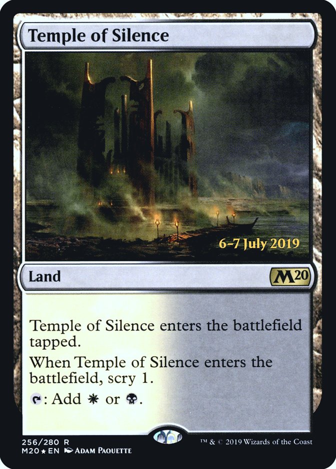 Temple of Silence  [Core Set 2020 Prerelease Promos] | RetroPlay Games