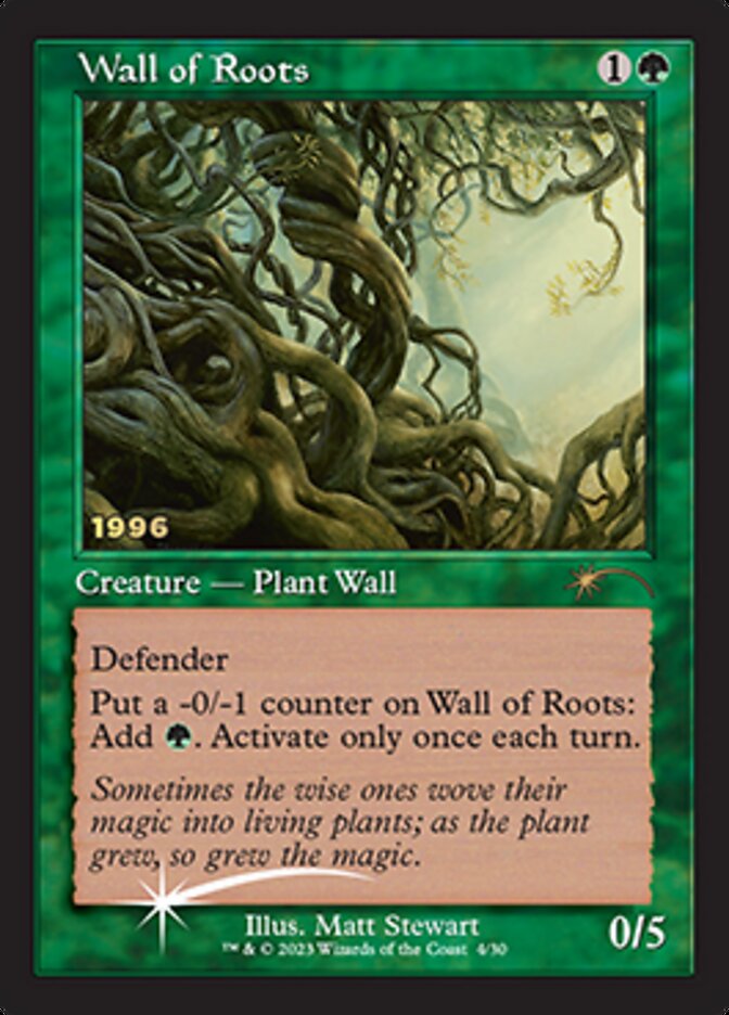 Wall of Roots [30th Anniversary Promos] | RetroPlay Games