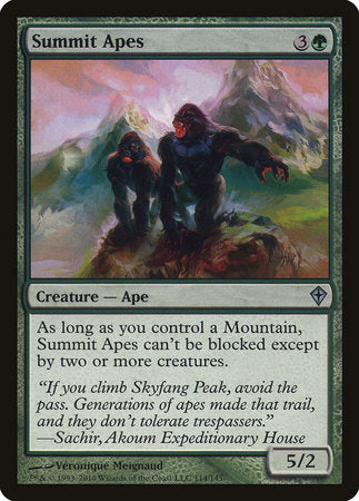 Summit Apes [Worldwake] | RetroPlay Games