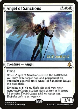 Angel of Sanctions [Amonkhet Promos] | RetroPlay Games