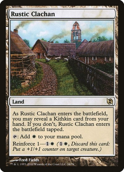 Rustic Clachan [Duel Decks: Elspeth vs. Tezzeret] | RetroPlay Games