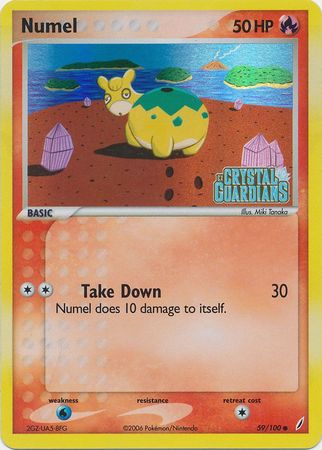 Numel (59/100) (Stamped) [EX: Crystal Guardians] | RetroPlay Games