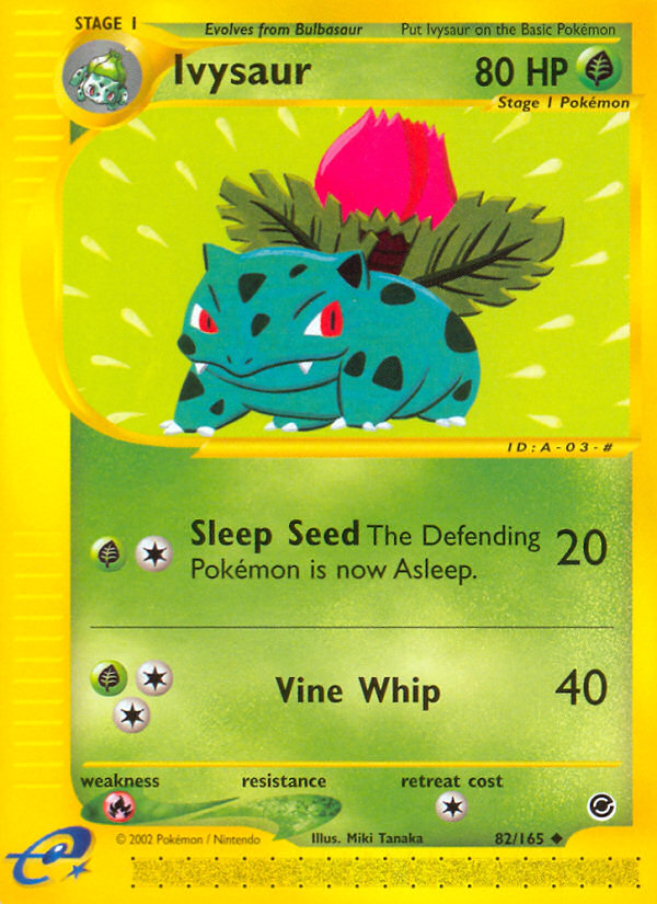 Ivysaur (82/165) [Expedition: Base Set] | RetroPlay Games