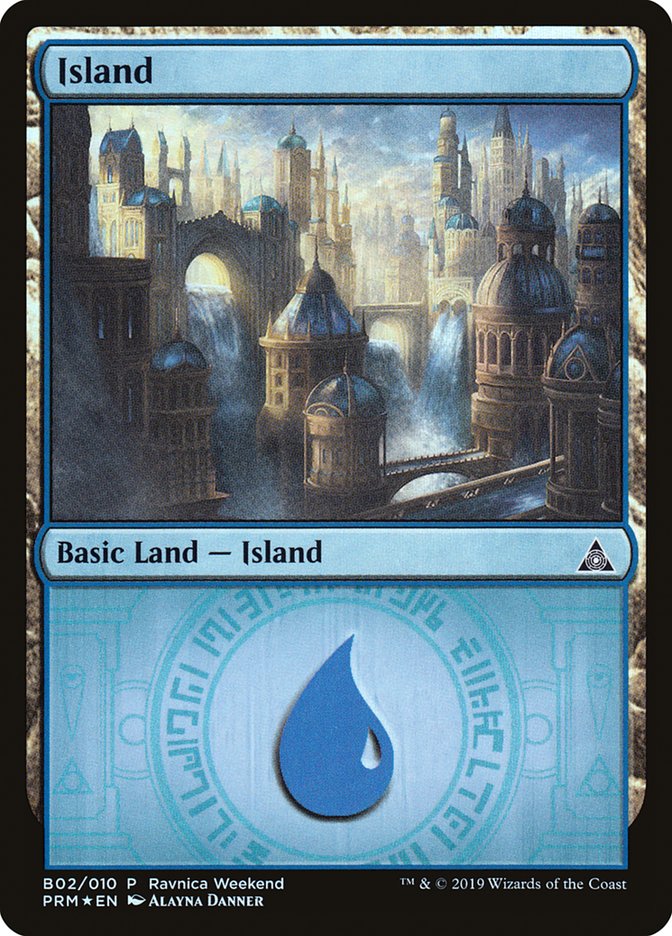 Island (B02) [Ravnica Allegiance Guild Kit] | RetroPlay Games