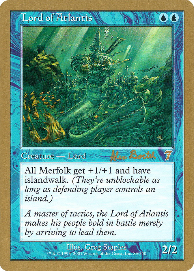 Lord of Atlantis (Alex Borteh) [World Championship Decks 2001] | RetroPlay Games