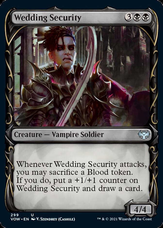 Wedding Security (Showcase Fang Frame) [Innistrad: Crimson Vow] | RetroPlay Games