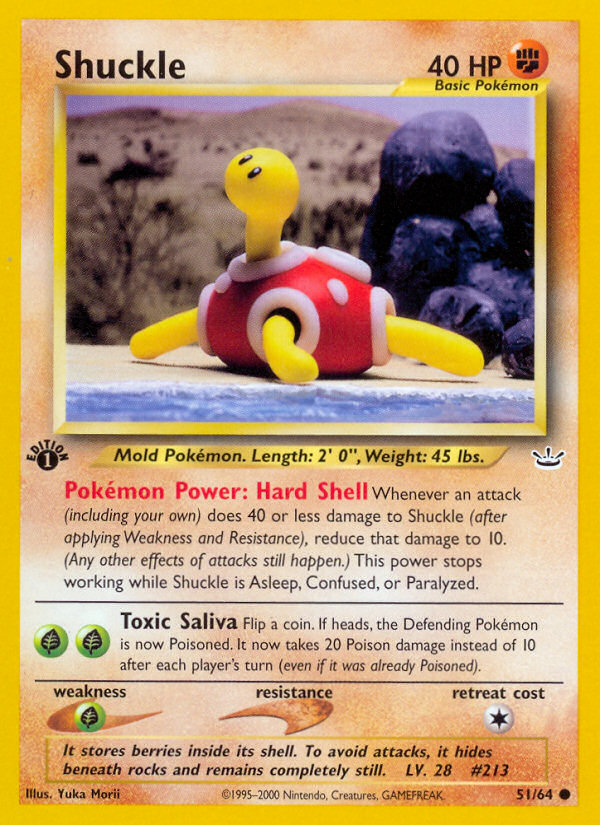 Shuckle (51/64) [Neo Revelation 1st Edition] | RetroPlay Games