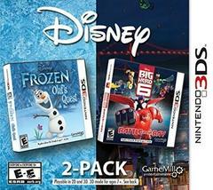 Frozen & Big Hero 6 Disney 2 Pack - Nintendo 3DS | RetroPlay Games