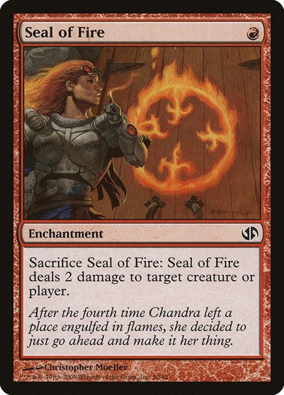 Seal of Fire [Duel Decks: Jace vs. Chandra] | RetroPlay Games