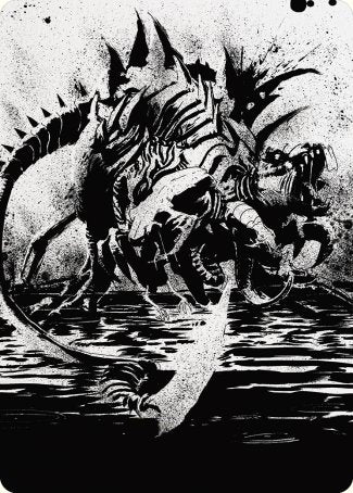 Karumonix, the Rat King Art Card [Phyrexia: All Will Be One Art Series] | RetroPlay Games