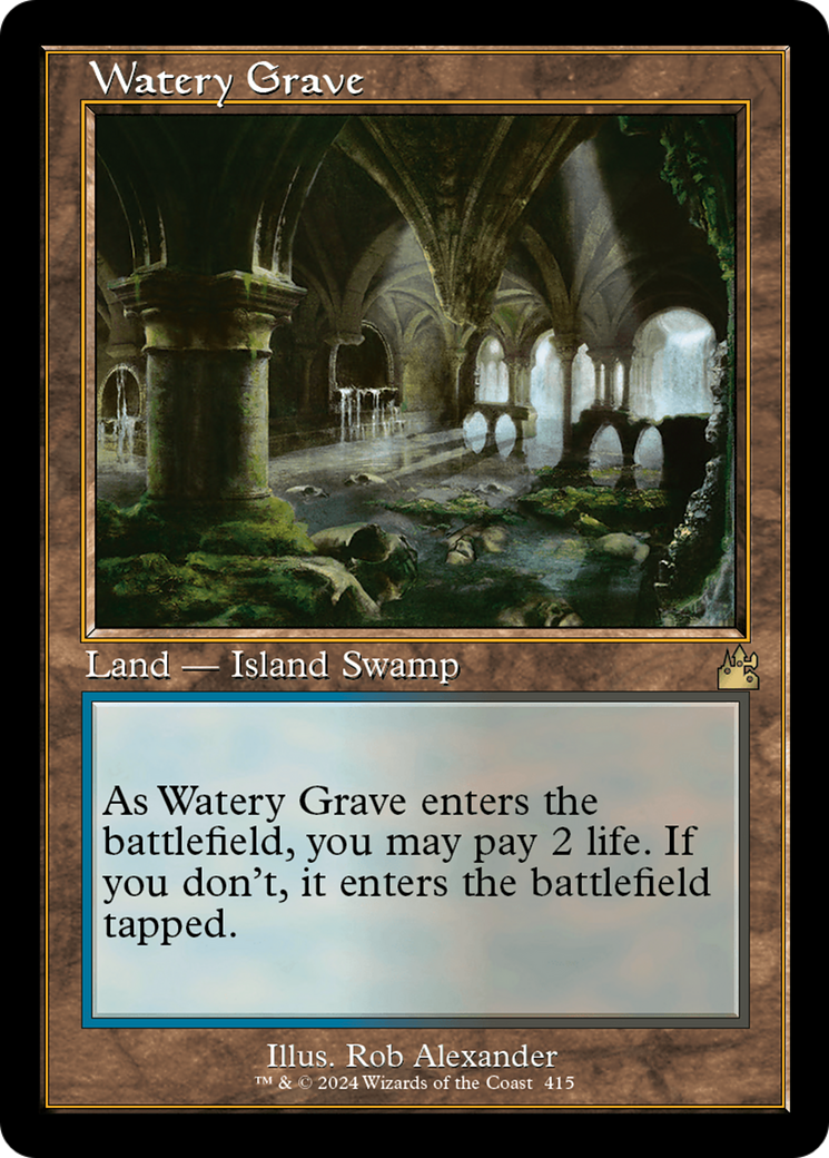 Watery Grave (Retro) [Ravnica Remastered] | RetroPlay Games