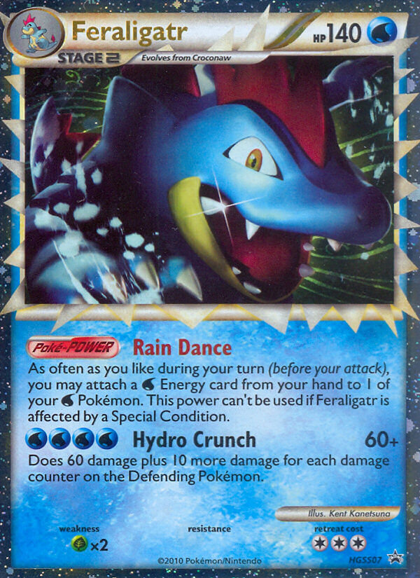 Feraligatr (HGSS07) [HeartGold & SoulSilver: Black Star Promos] | RetroPlay Games