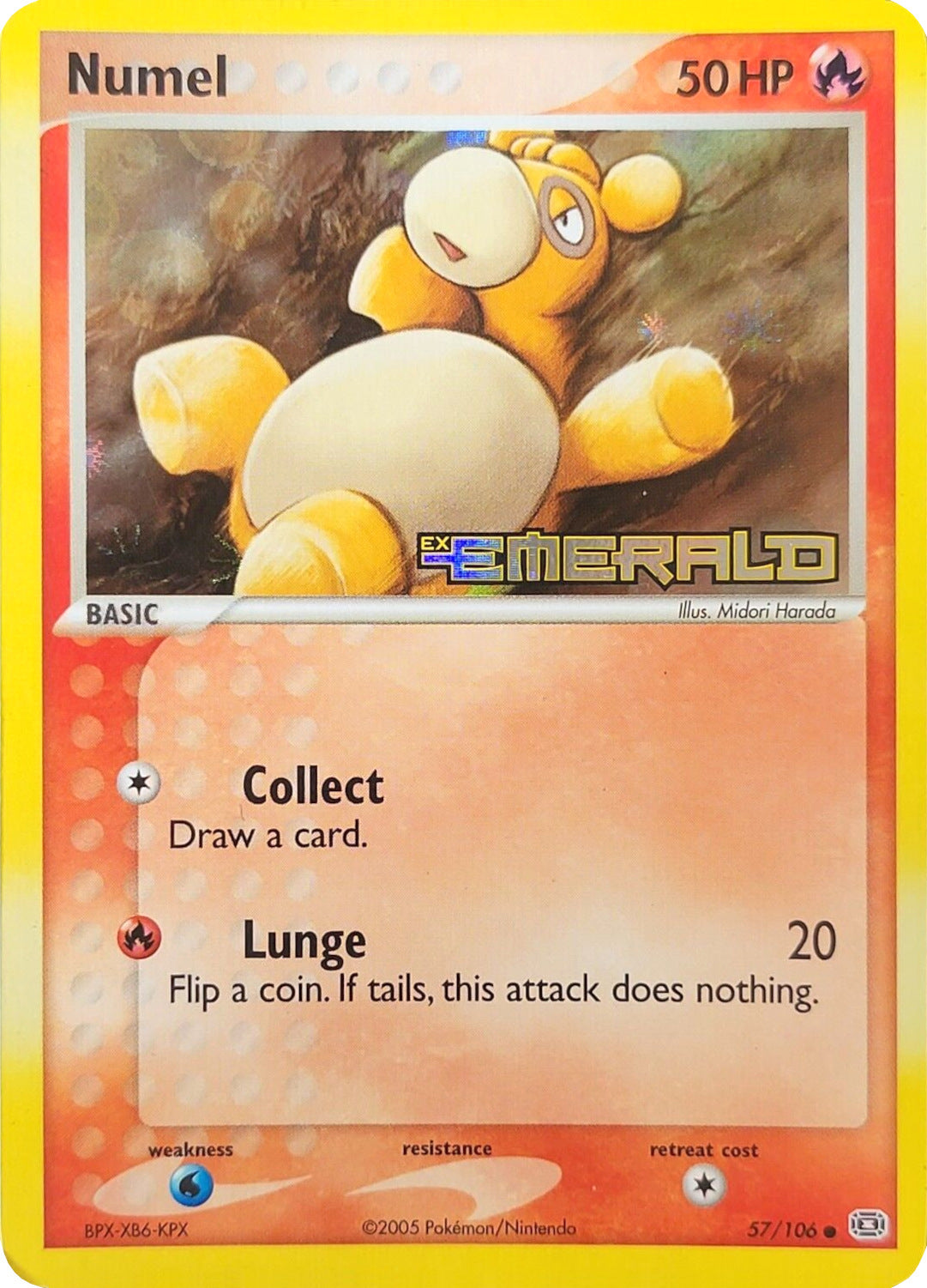 Numel (57/106) (Stamped) [EX: Emerald] | RetroPlay Games