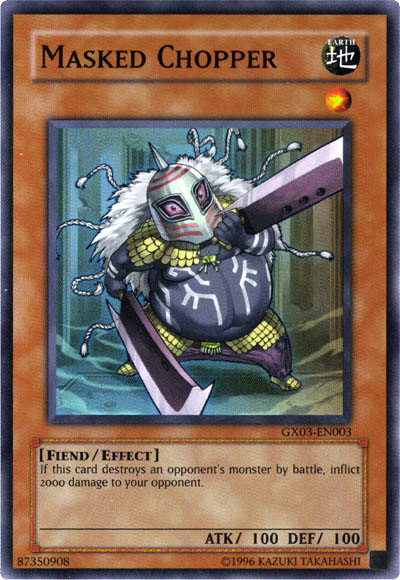 Masked Chopper [GX03-EN003] Super Rare | RetroPlay Games