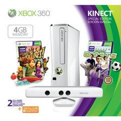 Xbox 360 Slim Console 4GB White Kinect Bundle - Xbox 360 | RetroPlay Games