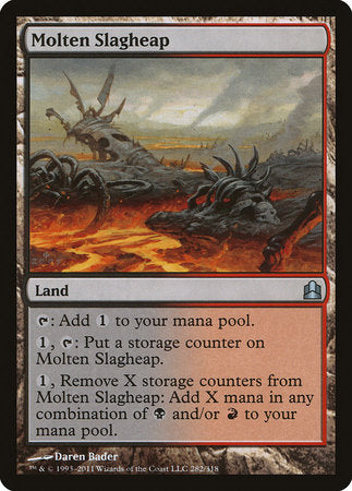 Molten Slagheap [Commander 2011] | RetroPlay Games