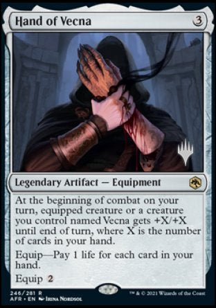 Hand of Vecna (Promo Pack) [Dungeons & Dragons: Adventures in the Forgotten Realms Promos] | RetroPlay Games