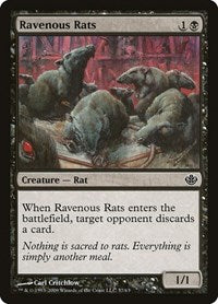 Ravenous Rats [Duel Decks: Garruk vs. Liliana] | RetroPlay Games