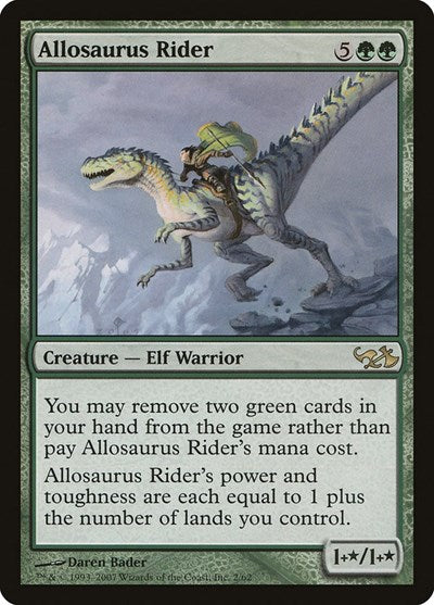Allosaurus Rider [Duel Decks: Elves vs. Goblins] | RetroPlay Games