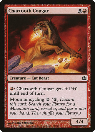 Chartooth Cougar [Commander 2011] | RetroPlay Games