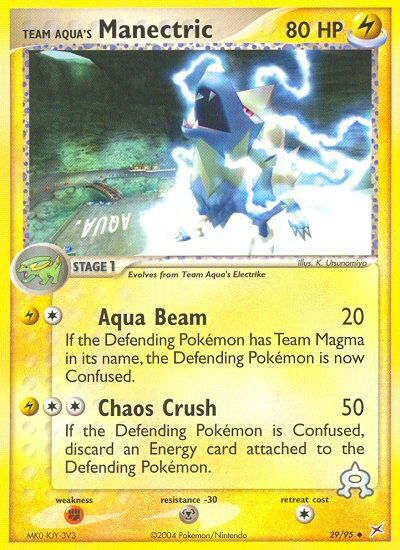 Team Aqua's Manectric (29/95) [EX: Team Magma vs Team Aqua] | RetroPlay Games