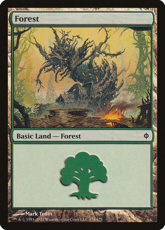 Forest (174) [New Phyrexia] | RetroPlay Games