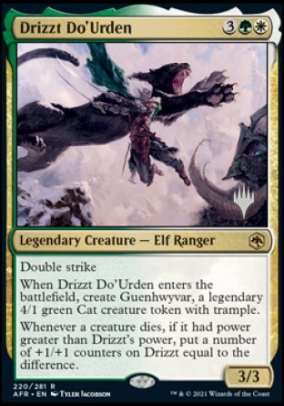 Drizzt Do'Urden (Promo Pack) [Dungeons & Dragons: Adventures in the Forgotten Realms Promos] | RetroPlay Games