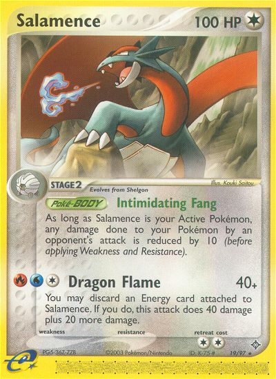 Salamence (19/97) [EX: Dragon] | RetroPlay Games