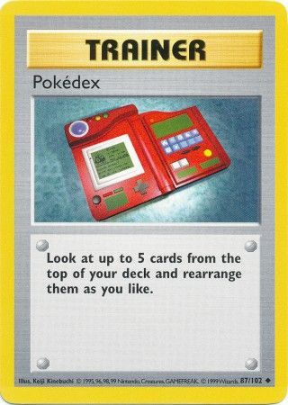 Pokedex (87/102) [Base Set Shadowless Unlimited] | RetroPlay Games