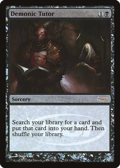 Demonic Tutor [Judge Gift Cards 2008] | RetroPlay Games
