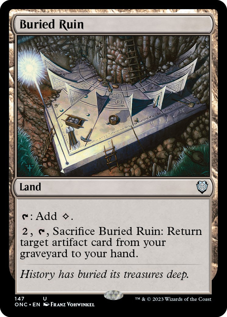 Buried Ruin [Phyrexia: All Will Be One Commander] | RetroPlay Games