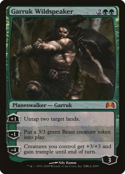 Garruk Wildspeaker [Duels of the Planeswalkers 2009 Promos ] | RetroPlay Games