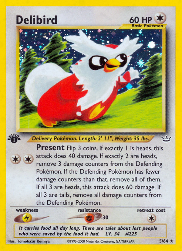 Delibird (5/64) [Neo Revelation 1st Edition] | RetroPlay Games