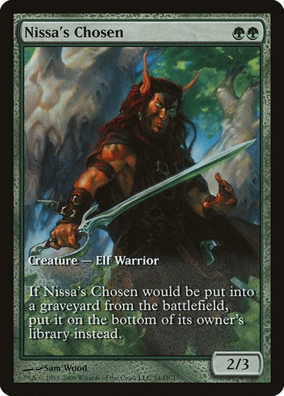 Nissa's Chosen [Zendikar Promos] | RetroPlay Games