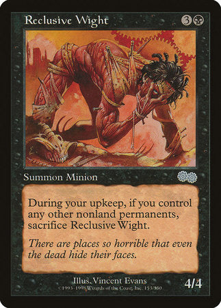 Reclusive Wight [Urza's Saga] | RetroPlay Games