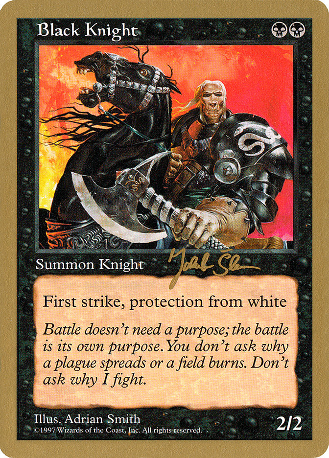 Black Knight (Jakub Slemr) [World Championship Decks 1997] | RetroPlay Games