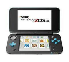 New Nintendo 2DS XL Black & Turquoise - Nintendo 3DS | RetroPlay Games