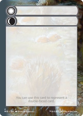 Helper Card (4/9) [Innistrad: Midnight Hunt Tokens] | RetroPlay Games