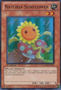 Naturia Sunflower [HA03-EN011] Super Rare | RetroPlay Games