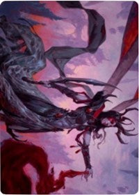 Drana, the Last Bloodchief Art Card [Zendikar Rising Art Series] | RetroPlay Games