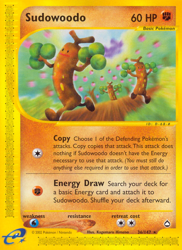 Sudowoodo (36/147) [Aquapolis] | RetroPlay Games