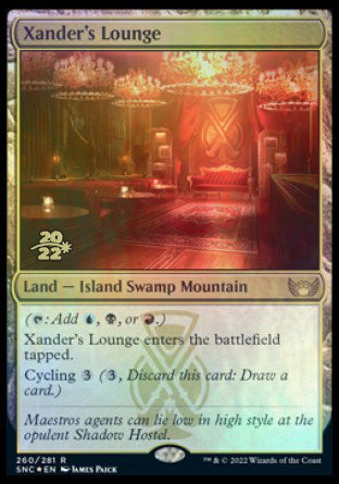 Xander's Lounge [Streets of New Capenna Prerelease Promos] | RetroPlay Games