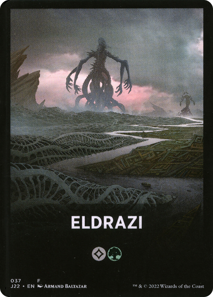 Eldrazi Theme Card [Jumpstart 2022 Front Cards] | RetroPlay Games